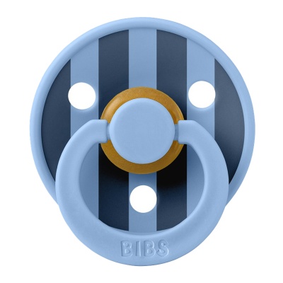 Пустышка латексная Bibs Studio Colour Block от 0 месяцев Bibs 10016230 Sky Blue 1